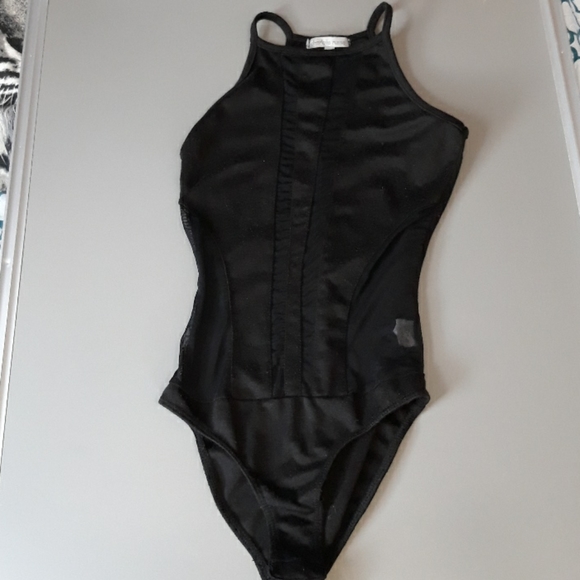 Charlotte Russe- mesh designed body suit - Picture 2 of 8